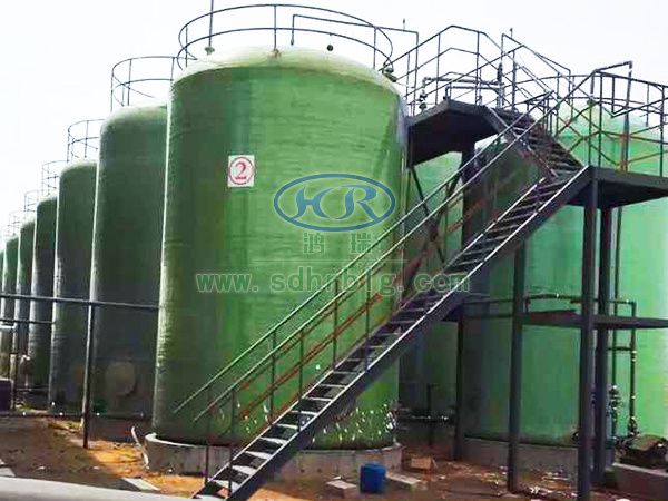 玻璃鋼儲罐工程案例